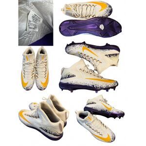 LSU Custom Promo Cleats – Extremely Rare Player Issued (Size 14, Brand New)
